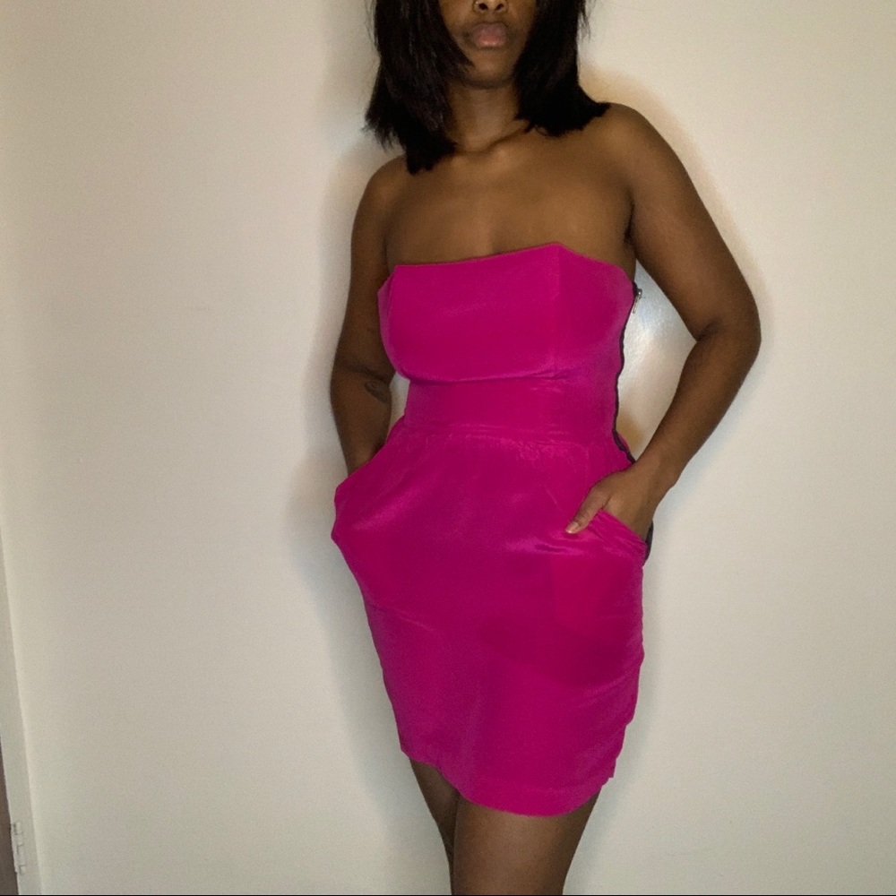 Vintage Silk Mini Dress